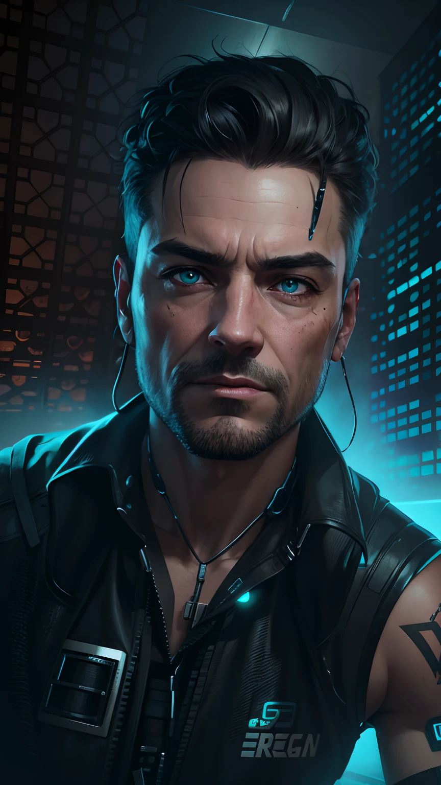 Change background cyberpunk realistic face, 8k, ultra realistic, game