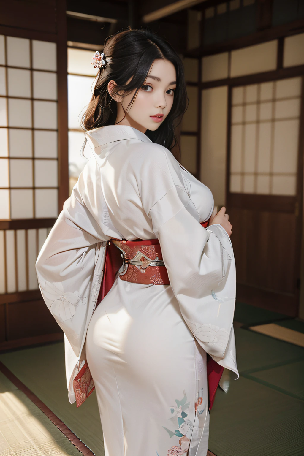 kimono、fabric、