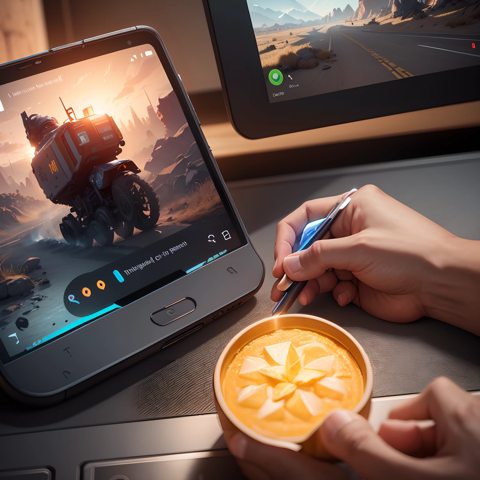 Innovative background high impact android mobile gaming apps for extra income - ultra realistic 4k hdr