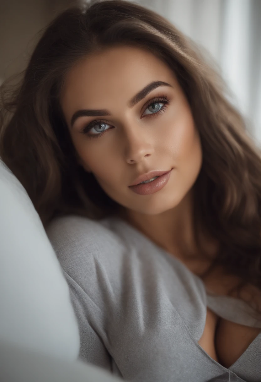 Sexy desnuda, , Arafed Mujer Completa, Chica sexy con ojos azules, , ultra realista, meticulosamente detallado, retrato de Sophie Mudd, cabello rubio y ojos grandes, selfie de una mujer joven, Ojos del dormitorio, Violeta Myers, sin maquillaje, Maquillaje natural, staring directly into camera, artgrama facial, maquillaje sutil, Impresionante foto de todo el cuerpo arrodillado en la cama, en el dormitorio, Medium and large breast, permitiendo que la cara se vea claramente, retrato