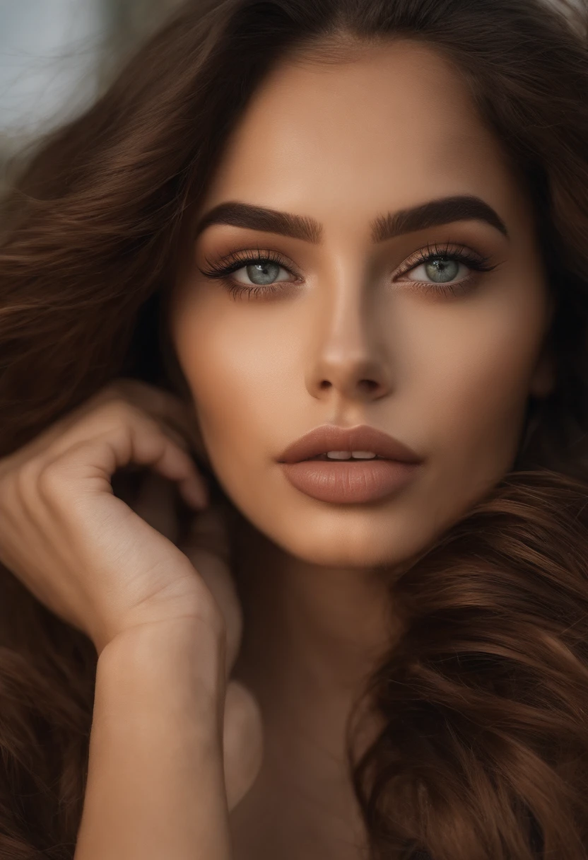 mulher arafed totalmente , menina sexy com olhos azuis, ultra realistic, meticulosamente detalhado, Retrato Sophie Mudd, cabelos loiros e olhos grandes, selfie de uma jovem mulher, Olhos do quarto, Violeta Myers, sem maquiagem, maquiagem natural, Looking directly at the camera, Rosto com ArtGram, maquiagem sutil, impressionante tiro de corpo inteiro na praia, no quarto, medium to large bust