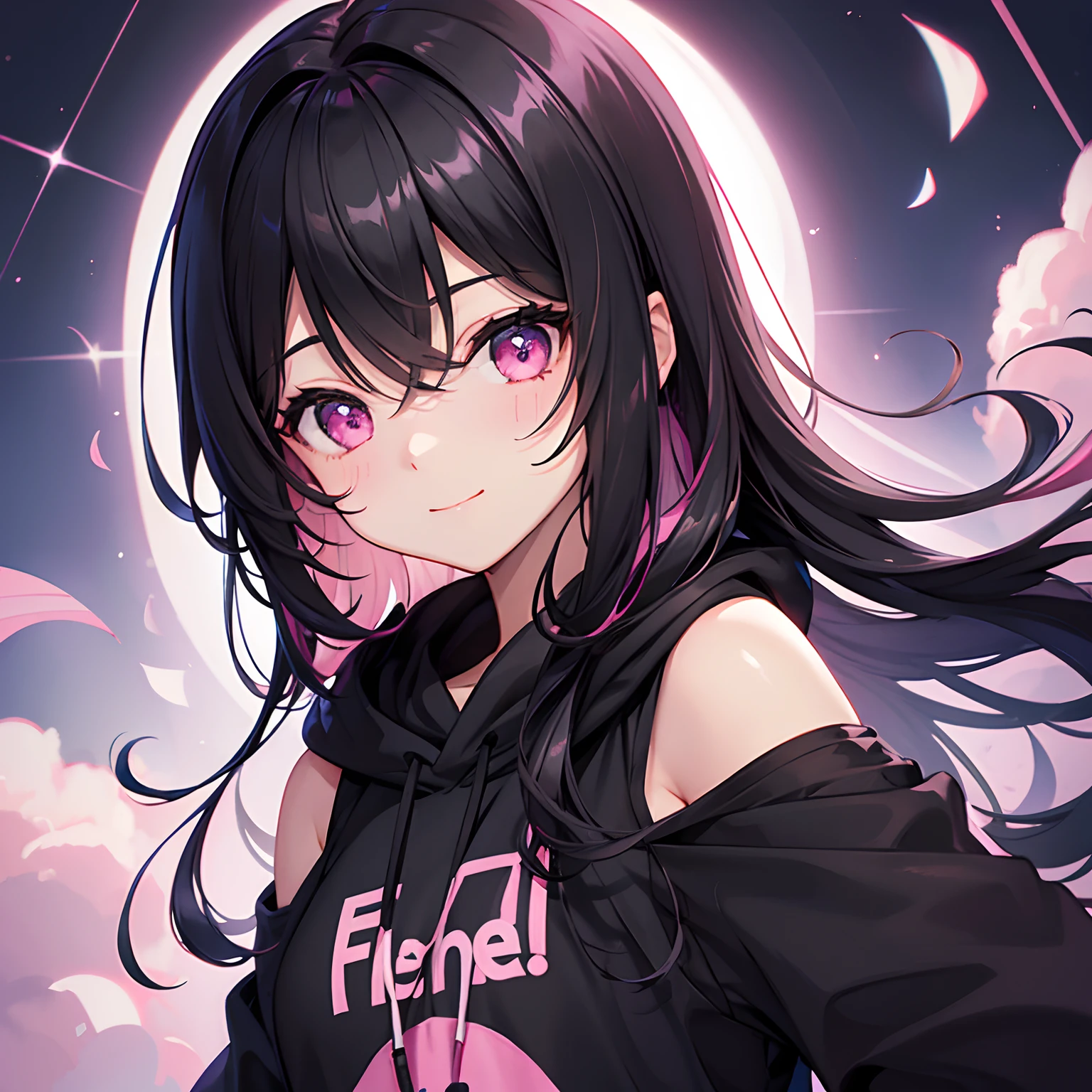 Ultra-precise and ultra-detailed hyper kawaii anime style  illustrations,
Wearing stuffed pajamas with a cute wolf character, hood with wolf ears, hands over mouth, cute pose,
(Black-short-hair),big breasts,like an athlete,
