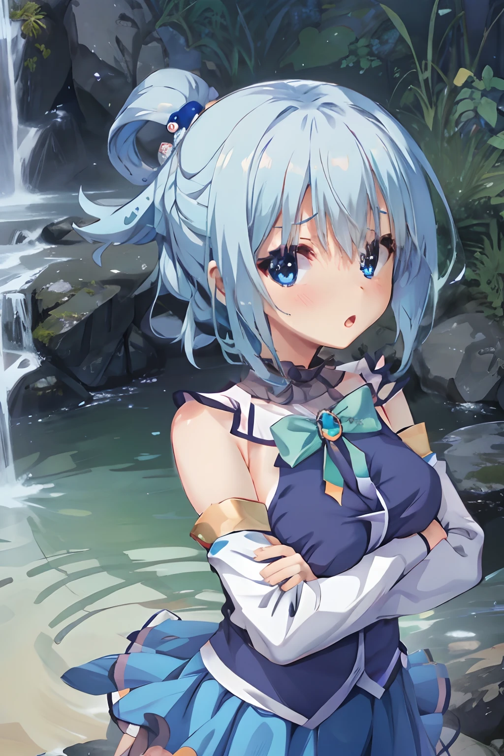 Blue eyes,