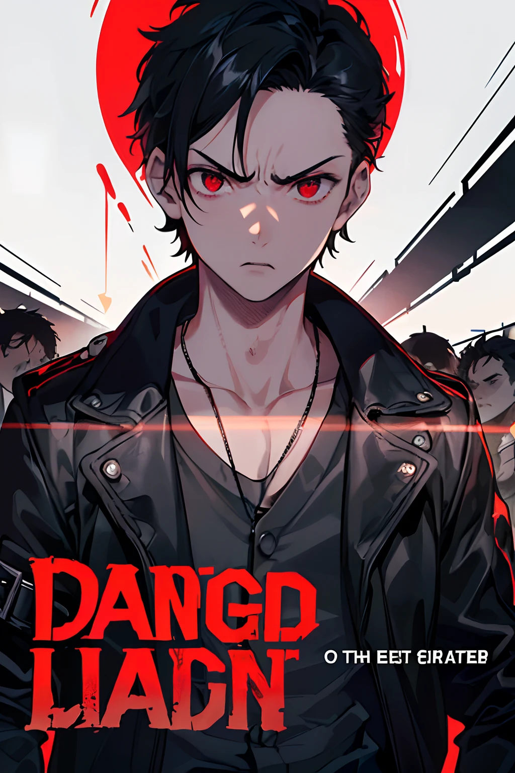 ((((Dramatic))), (((serious))), (((intense))) A masterpiece, Best Quality, Movie poster with a boy as the protagonist. Gang head, His face with a determined expression, The background is dark and clunky,, The danger and intensity are felt. The text is bold and eye-catching,, The catchy tagline adds to the overall feeling of drama and excitement.Headsets, thick eyebrow, Exposed forehead, Red all over, Blackhead, Short hair,majestueux, coil, medicine, touch, Scenes, texts, cover, bold, Attention-grabbing, titles, Stylish, font, Striking, headline, Bigger, Striking, contemporary, Trendy, focusing, fashion,face closeup