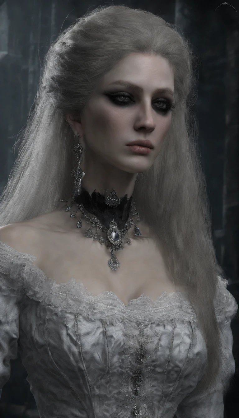 (best quality,4k,8k,highres,masterpiece:1.2),ultra-detailed,(realistic,photorealistic,photo-realistic:1.37),beautiful expressive eyes,long eyelashes,beautiful detailed lips,detailed hair and face,(She looks as if she is about to cry.),clean and flawless skin,(Very large breasts, big tits, oversized tits),Short hair,(Earrings, maid uniform),