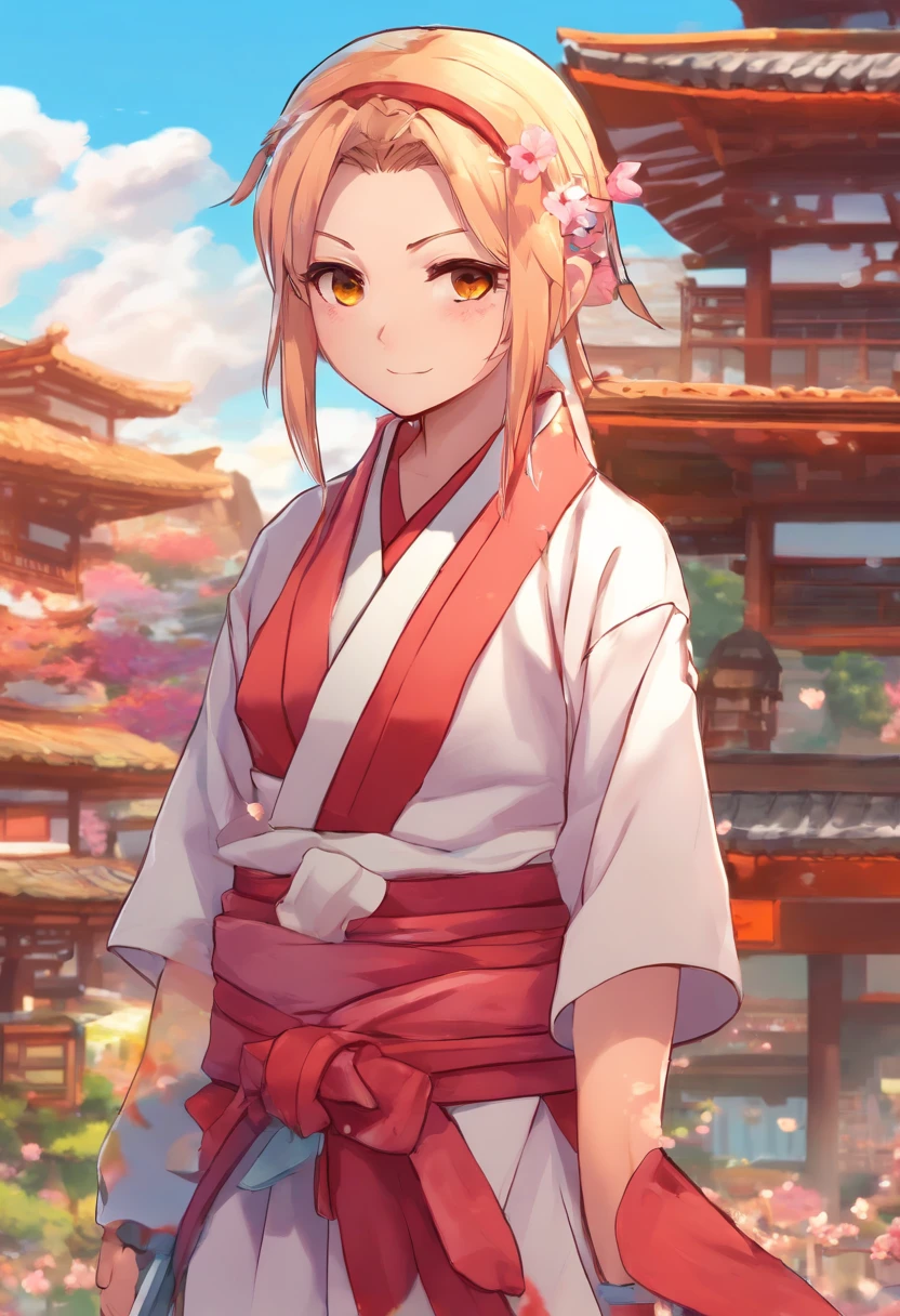 best quality,4k,8k,highres,masterpiece:1.2,ultra-detailed,realistic:1.37,naruto female,beautiful detailed eyes,beautiful detailed lips,determined expression,flowing hair,headband,jutsu,fighting stance,ninja outfits,calm background,colorful art style,vivid colors,dynamic lighting,anime style,action-packed scene,hokage mountain in the distance,sharingan in her eyes,sakura petals swirling around,cityscape at dusk,japanese architecture,hidden village silhouette,energy aura,throwing kunai,elemental manipulation,combat impact effects,shinobi shadow clone symbol,honor and determination,legendary kunoichi