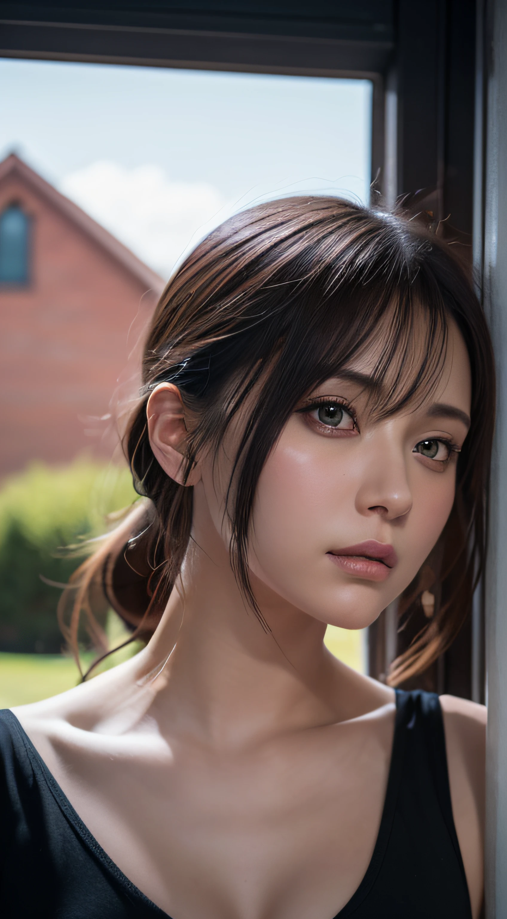 IU1, Serious look, Modelshoot style, (the Extremely Detailed CG Unity 8K Wallpapers), full-shot body photo of the most beautiful artwork in the world, Medieval armor, professional majestic oil painting by Ed Blinkey, Atey Ghailan, Studio Ghibli, By Jeremy Mann, Greg Manchess, Antonio Moro, Trending on ArtStation, Trending on CGSociety, Convoluted, high detailing, Sharp Focus, Dramatic, photorealistic painting art by midjourney and greg rutkowski, Beautify your face,