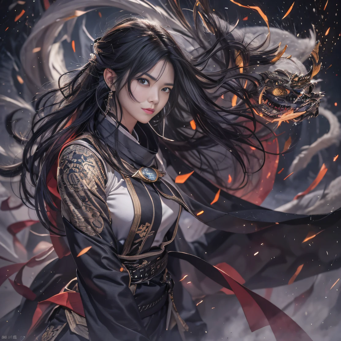 (末日核废墟)eyes filled with angry,He clenched his fists,Rush up,Deliver a fatal blow to your opponent,full bodyesbian,Full Body Male Mage 32K(tmasterpiece,k hd,hyper HD,32K)Long flowing black hair,Campsite size,zydink, a color, patriot (废墟), (Linen batik scarf), Angry fighting stance, looking at the ground, Batik linen bandana, Chinese python pattern long-sleeved garment, (Abstract propylene splash:1.2), Dark clouds lightning background,Flour flies(realisticlying:1.4),Black color hair,Flour fluttering,Background fog, A high resolution, the detail, RAW photogr, Sharp Re, Nikon D850 Film Stock Photo by Jefferies Lee 4 Kodak Portra 400 Camera F1.6 shots, Rich colors, ultra-realistic vivid textures, Dramatic lighting, Unreal Engine Art Station Trend, cinestir 800,Flowing black hair,(((Male mage))),The male mage was furiou人s,