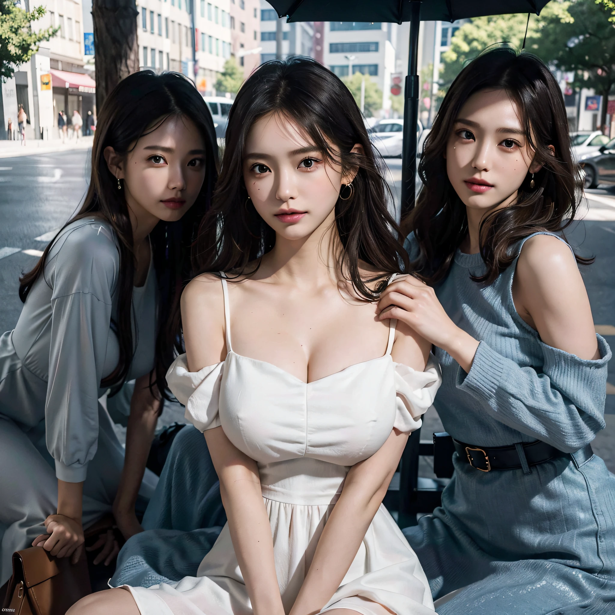 (((Full body photo)))、(((on the train)))、16 year old school girl in uniform、commute、Commuting、(smile)((Emphasize cleavage))
((Black bra visible))
8K、RAW Photos、Highest quality、masterpiece:1.2、Super detailed、Super Resolution、Ultra HD、8K壁紙、Amazing details、Photorealistic:1.4、Having fun by the water、Full Body Shot、Full body photo、High-resolution RAW color photos、Professional photos、A scene full of emotion、Very detailed and beautiful、Ultra HD、8K壁紙、Amazing details、Huge file sizes、Highly detailed beautiful girls、Highly detailed face Highly detailed eyes、Extremely realistic skin、 Highly detailed fingers, Highly detailed nose, Highly detailed mouth, Perfect Anatomy, Highly detailed background, Highly detailed clothing, Teen, cute女の子, Famous Japanese Idols, cute, Realistic body, Slender, White skin, Glowing Skin, Slim body, Realistic Face, Delicate eyes, double eyelid, 
