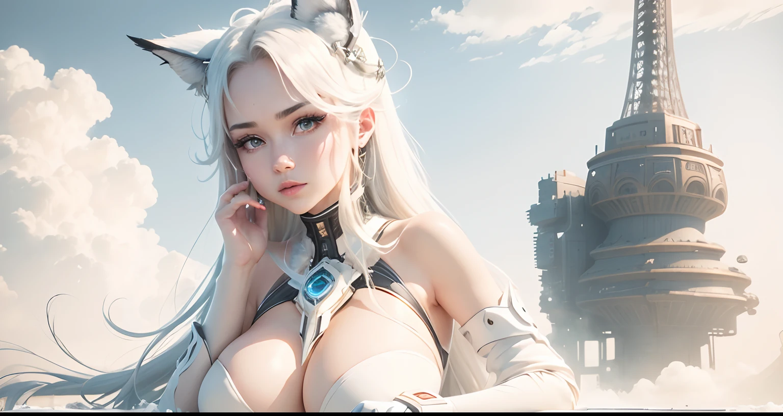 Sexy goddess,best qualityer,Snow-whiteskin,8K high quality,Sexy goddess,A pair of big eyes are beautiful and moving,White skin,Makeup,Sexy outfit,aerial shot,Volt view,Look up,Armed with futuristic modern weapons,gold;jewely;Blue Electric,Space-time gate,milky ways,Space vehicles,【Background with】Large gears,Large gears,Doomsday ruins,Giant tornado,Strange sky,Lightning Thunder,The setting sun burns the dark clouds,Multiple planets,The end of the world,Multiple planets,Mards,Jupiter,Mercury,Strange sky,The Eiffel Tower,Egyptian pyramids,Great Wall of China,Giant Tornado ultra-futuristic car,Cool headlights waiting to start the sexy goddess,best qualityer,Snow-whiteskin,8K high quality,Sexy goddess,A pair of big eyes are beautiful and moving,White skin,Makeup,Sexy outfit,aerial shot,Volt view,Armed with futuristic modern weapons,gold;jewely;Blue Electric,【Background with】Large gears,Large gears,Doomsday ruins,Giant tornado,Strange sky,Lightning Thunder,The setting sun burns the dark clouds,Multiple planets,The end of the world,Multiple planets,Mards,Jupiter,Mercury,Strange sky,The Eiffel Tower,Egyptian pyramids,Great Wall of China,Giant Tornado ultra-futuristic car,Cool headlights(Best quality, 8K, Masterpiece :1.3), (Realistic, Photorealistic: 1.37), (1girll), (Beautiful woman in her 20s), (Slim), (Emphasis on slender abs :1.3), (Japanese), (Loose white shirt, tight denim shorts,Highlight her big buttocks), (Random pose), (Wet body), (Long hair, Random hairstyle), (Large breasts :1.3), (Outdoors), (Ultra-detailed face), (Detailed eyes), (Double eyelids), (Eyeshadow strengthening), (Many eyelashes), (Long legs), (Professional lighting), (photon maping), (Radio City), (head straight-looking at viewer)woman with,golden curly hair,blue color eyes,White fox ears,Realistic visuals of black tight dress,attractive beautiful,dramatic contrast,Gentle lighting,Delicate warmth,the soft light,hyper HD,Extremely colorful,best qualityer,Snow-whiteskin,8K high quality,Sexy goddess,A pa