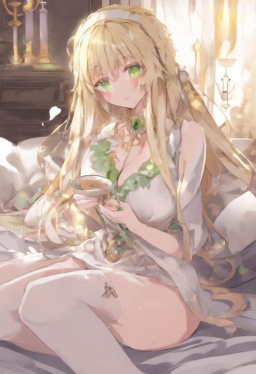 (masterpiece:1.4, best quality:1.2), (real picture, intricate details), 1lady, solo, nsfw,
Appearance: (milf:1.25), (slender:1.2), green eyes, slender, small breasts, flat chest, hearts in pupils, big pelvis, sharp eyes, ((cum in mouth)) ,too much cum, ((cum)), ((cum on tongue)), cum on hands, (cum on face),
Clothing: negligee:1.2,
Accessories: golden ring, simple hoop earrings, shell necklace,
Hair: long blonde hair, messy hair, hair bow, hair ornament,
Makeup: masacra, natural, glowing skin,
Location: indoors, green bed
Behavior: kneeling, after fellatio, ahegao, smile, open mouth, tongue, cupping hands, own hands together <lora:murkysCumOnTongue