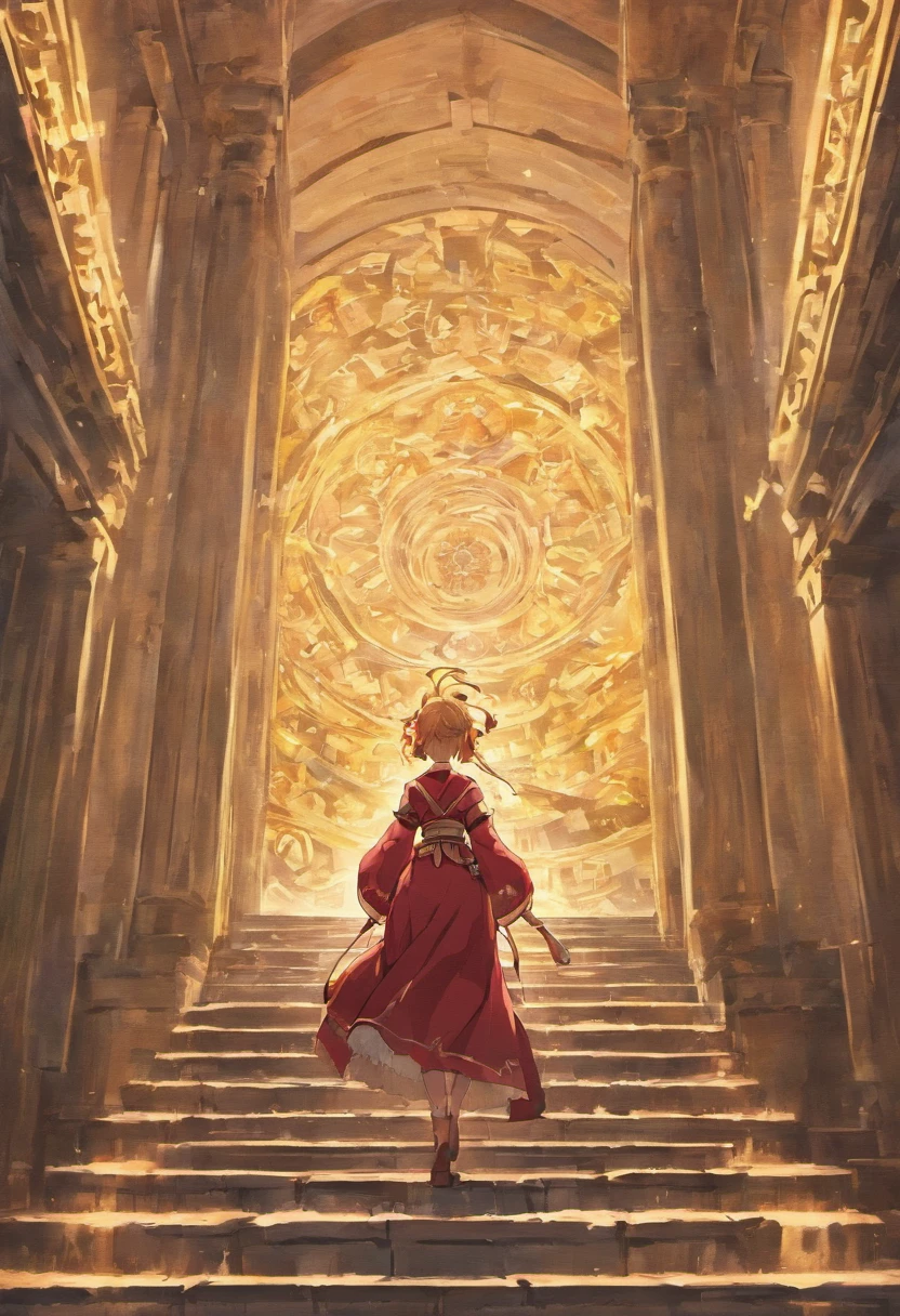 in ancient, A majestic palace, In a serious atmosphere