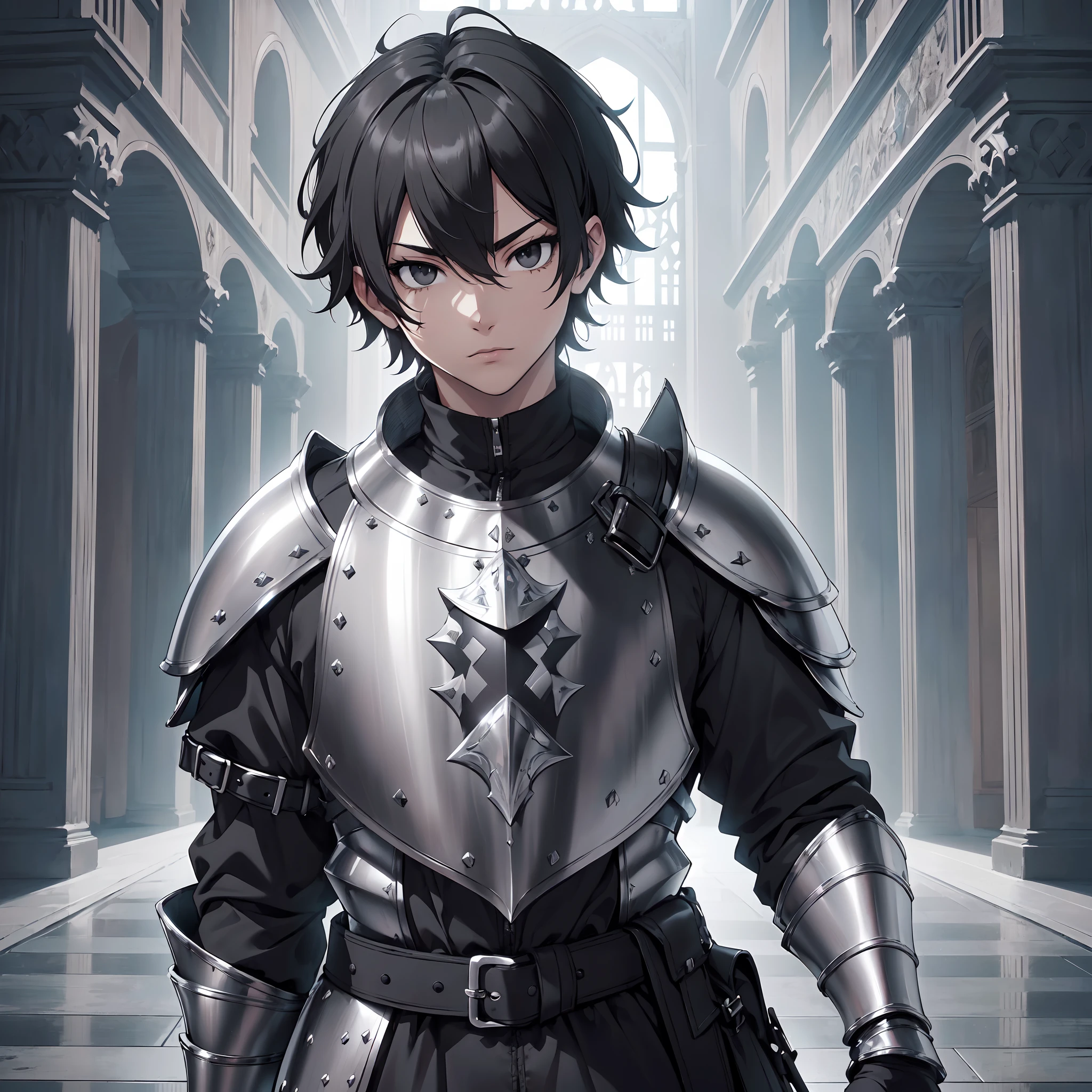 128K Ultra High Definition,
128K Ultra High Quality,
128K Ultra High Resolution,
Best Definition,
Best Quality,
Best Resolution,
Perfectly Detailed,
Perfectly Designed,
Extremely Detailed,
Extremely Designed,
Hyper Detailed,
Hyper Definition,
Hyper Quality,
Hyper Resolution,
Masterpiece,
(((Anime))),
Body Shot,
(((Boy))),
Handsome,
Muscular Body,
(((Black Short Hair))),
(((Black Eyes))),
(((Hyper Detailed & Perfectly Designed With Ultra High Quality Silver Assassin Armor))),
(((Inside Of Medieval Royal Palace Background Scenery))),