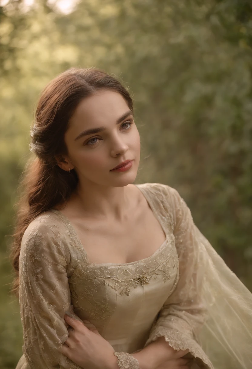 (((uma ferida avermelhada profunda atravessa sua bochecha esquerda))) tez justa, mulher em torno de 19 anos, cabelos brancos naturais, olhos verdes distintos, vestindo kohl, slender and graceful, Beautiful, luz de velas em um ambiente medieval, Ultra sharp focus, tiro realista, roupas femininas medievais, cores tetradicas (cicatriz:1.4)