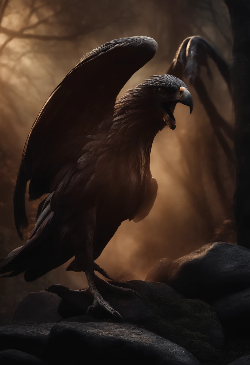 Create a dark version, dark e ultra realista dp signo de touro