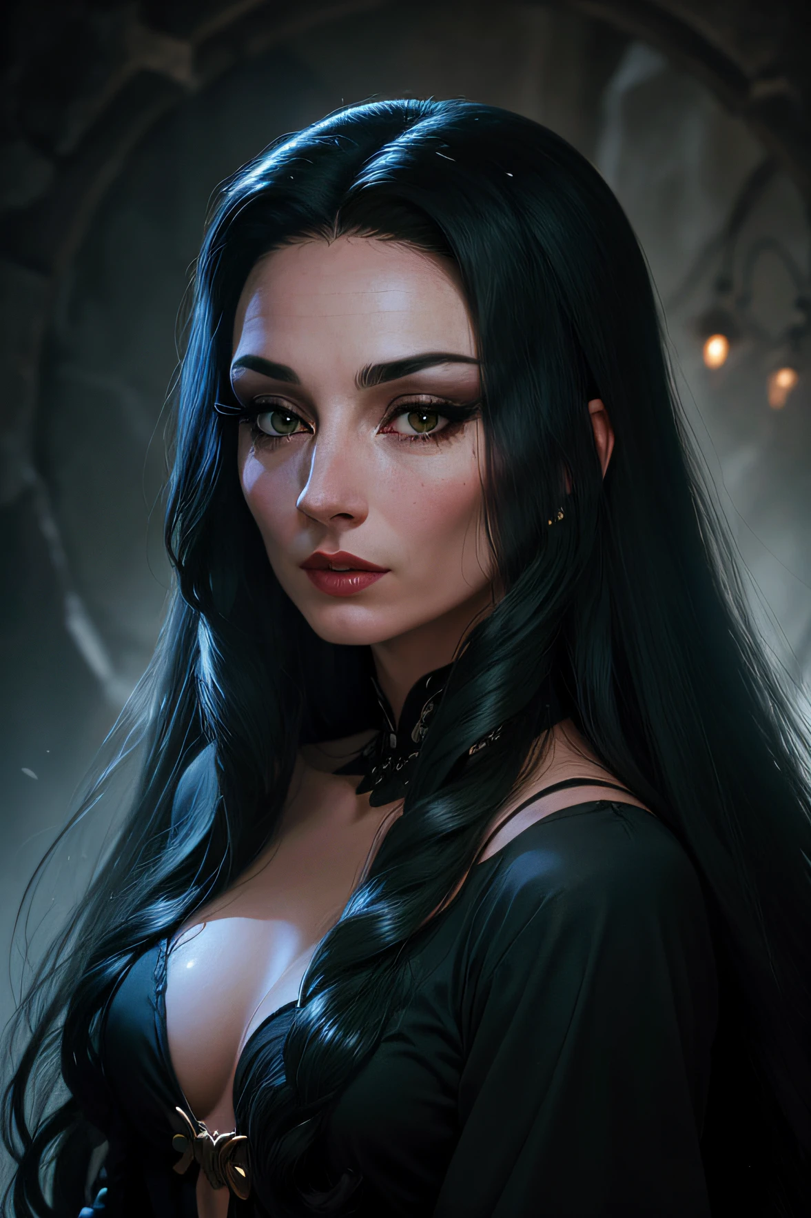 1 mulher medusa adulta, Villanious, maga maligna, rosto, close-up, olhos verdes, pelo verde, snakes, morticia addams, cabelo verde, rosto maduro, mulher adulta, maligna, Suspenseful lighting, terror, magia obsucura , maquiagens, face, olhando para o espectador, plano de fundo detalhado, rosto detalhado, OldEgyptAI, tema magia maga, maga maligna, obsidiana, ((postura defensiva)), humid climate, darkeness, cinematic atmosphere, camera obscura, luz fraca, (estilo 35mm:1.1), frente, obra-prima, filme dos anos 1970, cinematic lighthing, (fotorrealista :1,5), High frequency details, filme de 35 mm, (grain of film), film noise,maligna, rosto maduro, rosto quadrado, 25 anos de idade, cabelos verde claro, mudar cor do cabelo verde claro, mudar cor de pelo, verde vivo