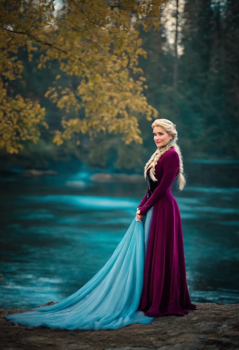 Como seria a Elza do filme frozen na vida real
