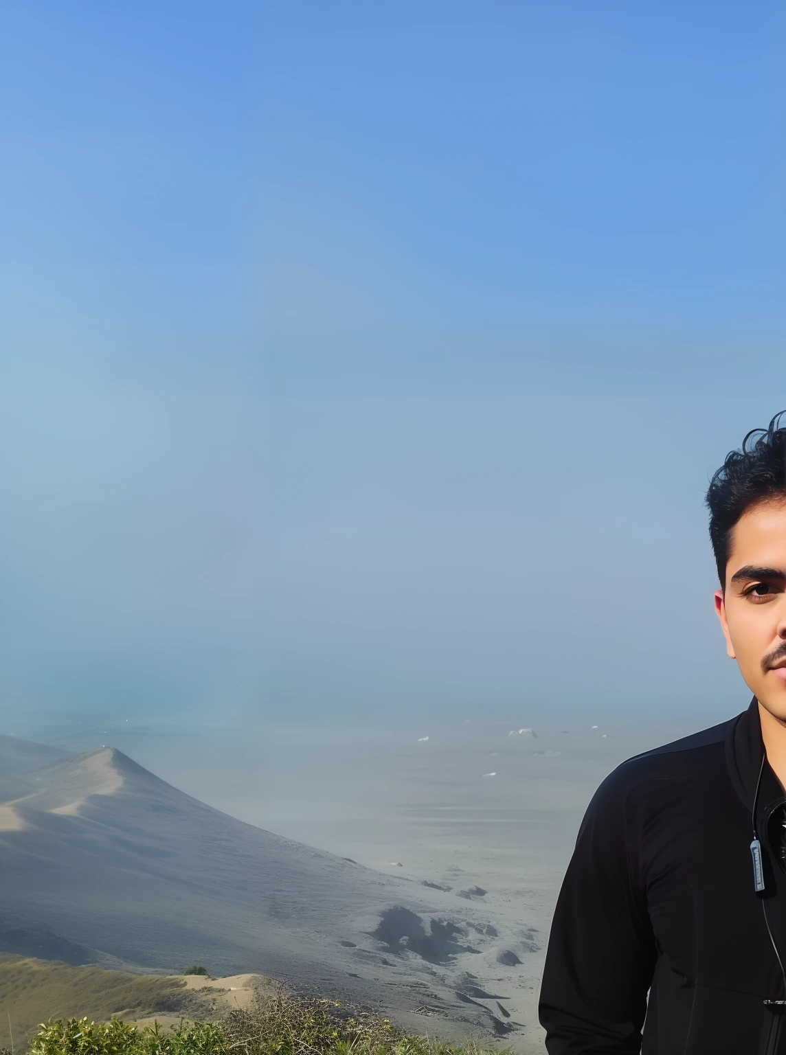 Make perfect body and futuristic background