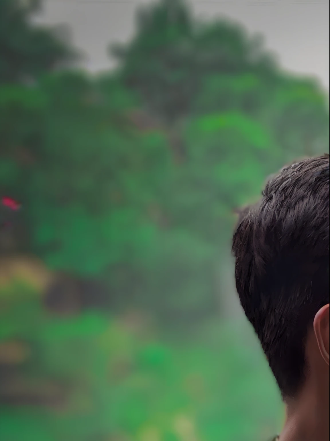there is a man standing on a railing looking at a waterfall, male teenager, casual photography, teenage boy, young man, thin young male, candid picture, shot on nikon z9, a young man, young male, photo of a man, with a cool pose, profile pose,  boy, young man with medium - length, candid photo, beautiful young man