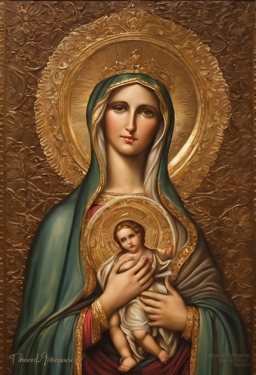 painting of Mary, mother of God