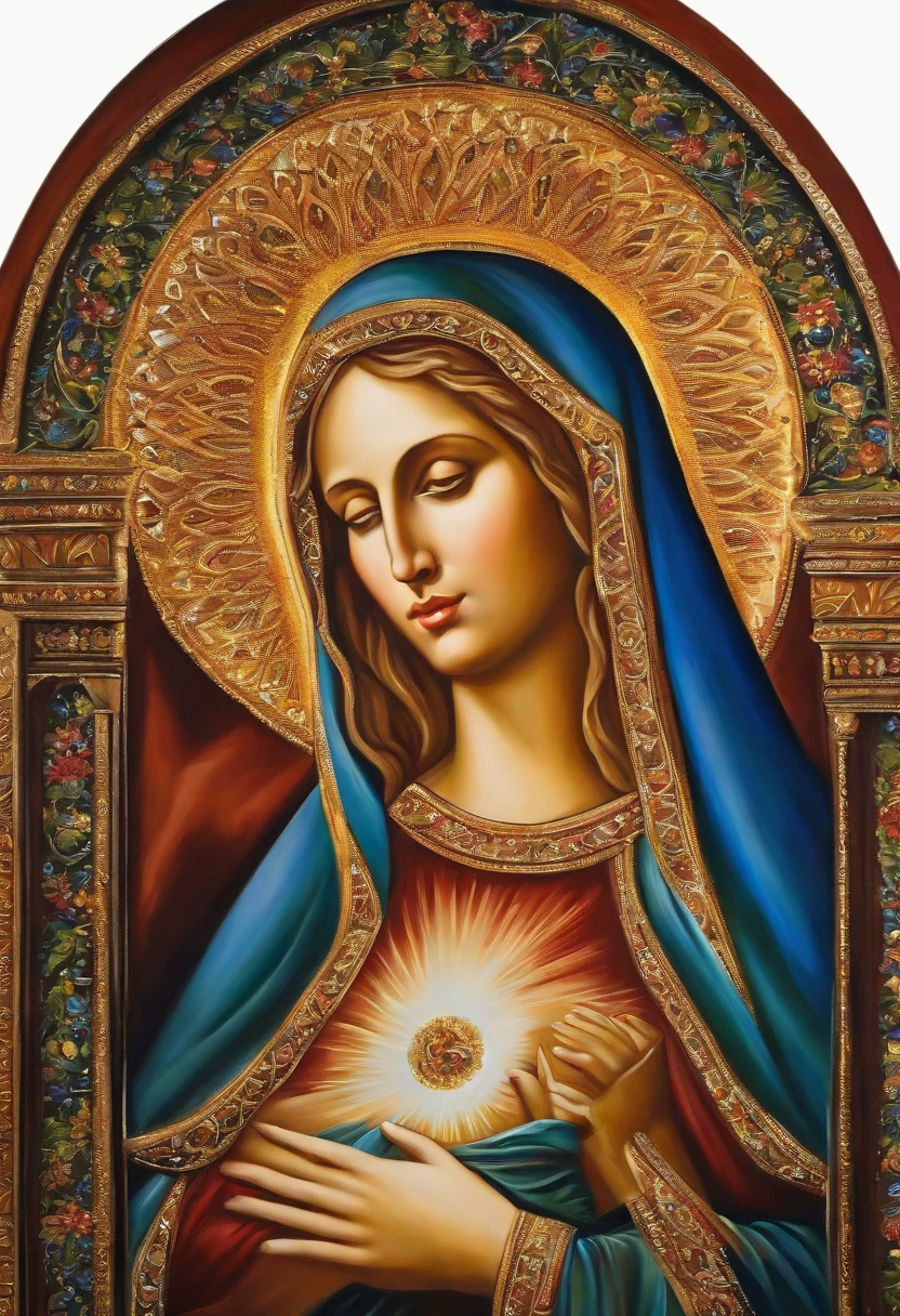 painting of Mary, mother of God