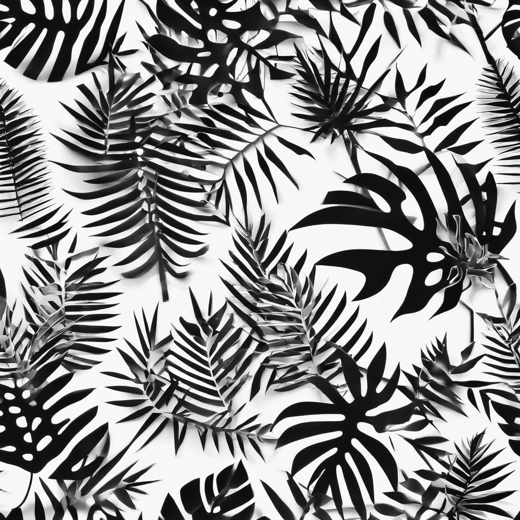 tropical leaves