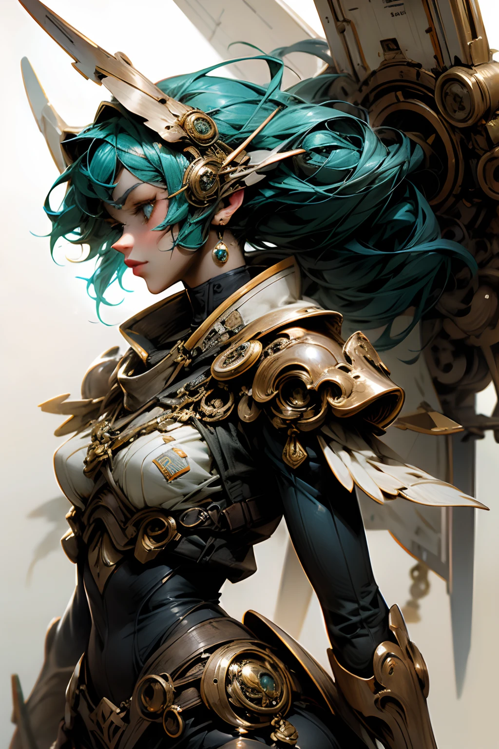 Macross Valkyrie in steampunk style