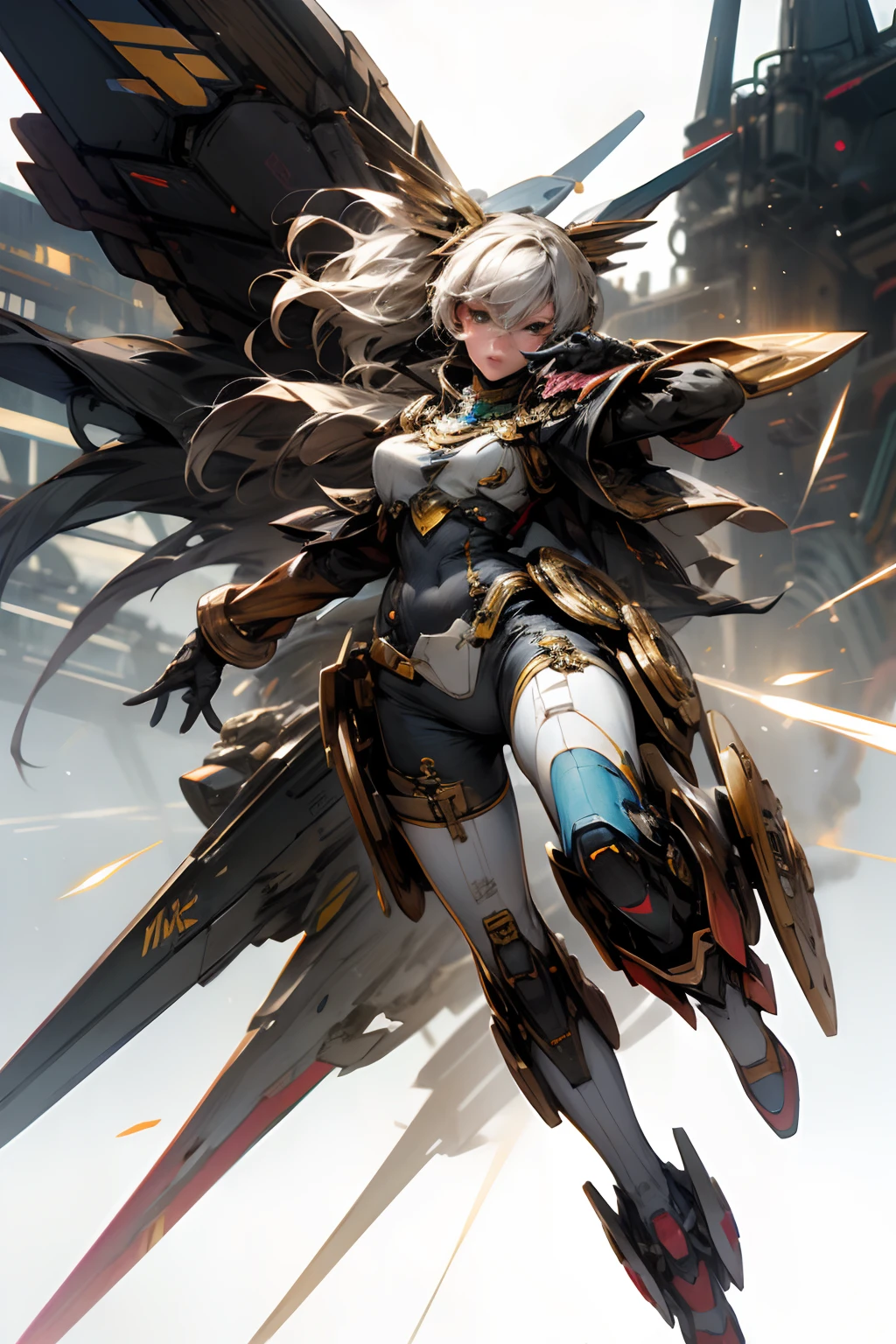 Macross Valkyrie in steampunk style