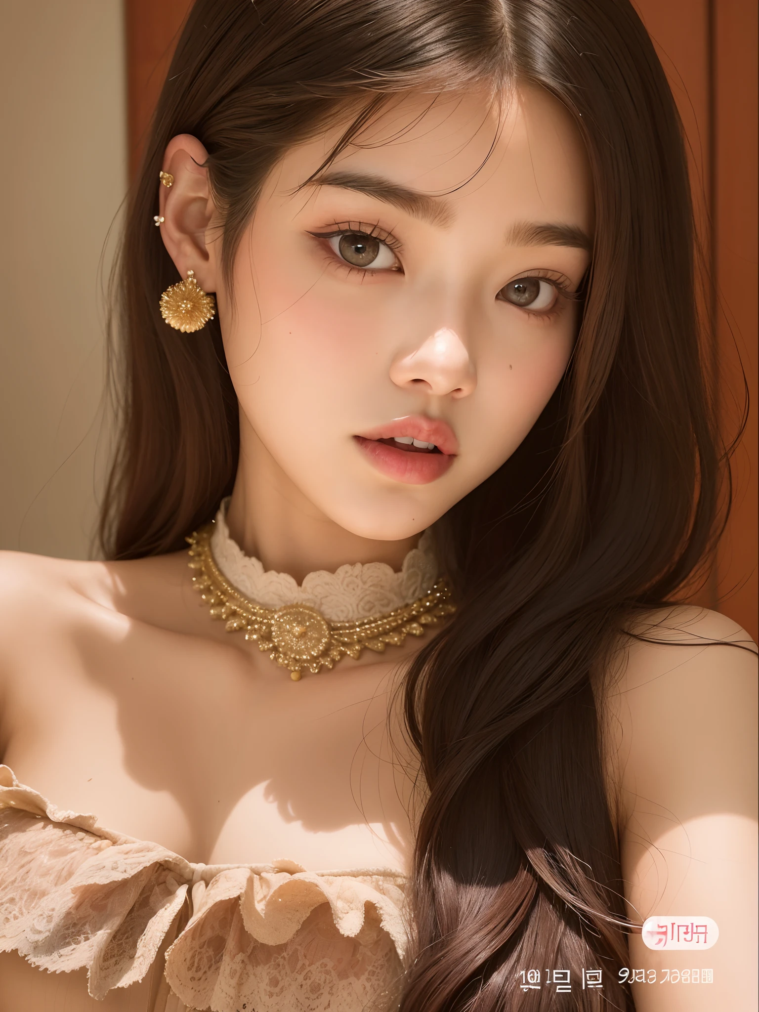 um close up de uma mulher com cabelos longos usando um colar, jennie blackpink, Bae Suzy, Jinyoung Canela, Gongbi, Mulher sul-coreana bonita, Heonhwa Choe, mulher coreana jovem bonita, menina coreana, linda mulher coreana jovem, Ulzzang, Retrato de Jossi de Blackpink, wan adorable korean face, Kim Doyoung, Jaeyeon Nam