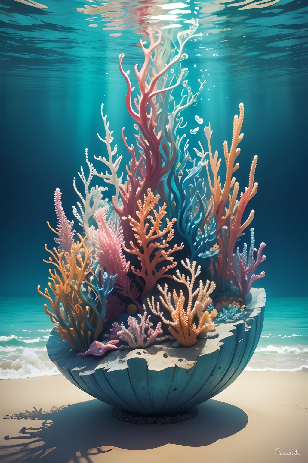 sea creature colourfull