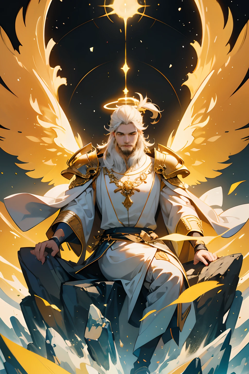 In a time beyond time and in a realm beyond realms, GOD, the Creator of all things, felt it was time to test the dignity of his heavenly subjects. He wanted to find the most worthy being to sit on the throne at his side.. For that, decided to organize a tournament, a test that would not only test the strength, but also wisdom, the courage and compassion of each angel.