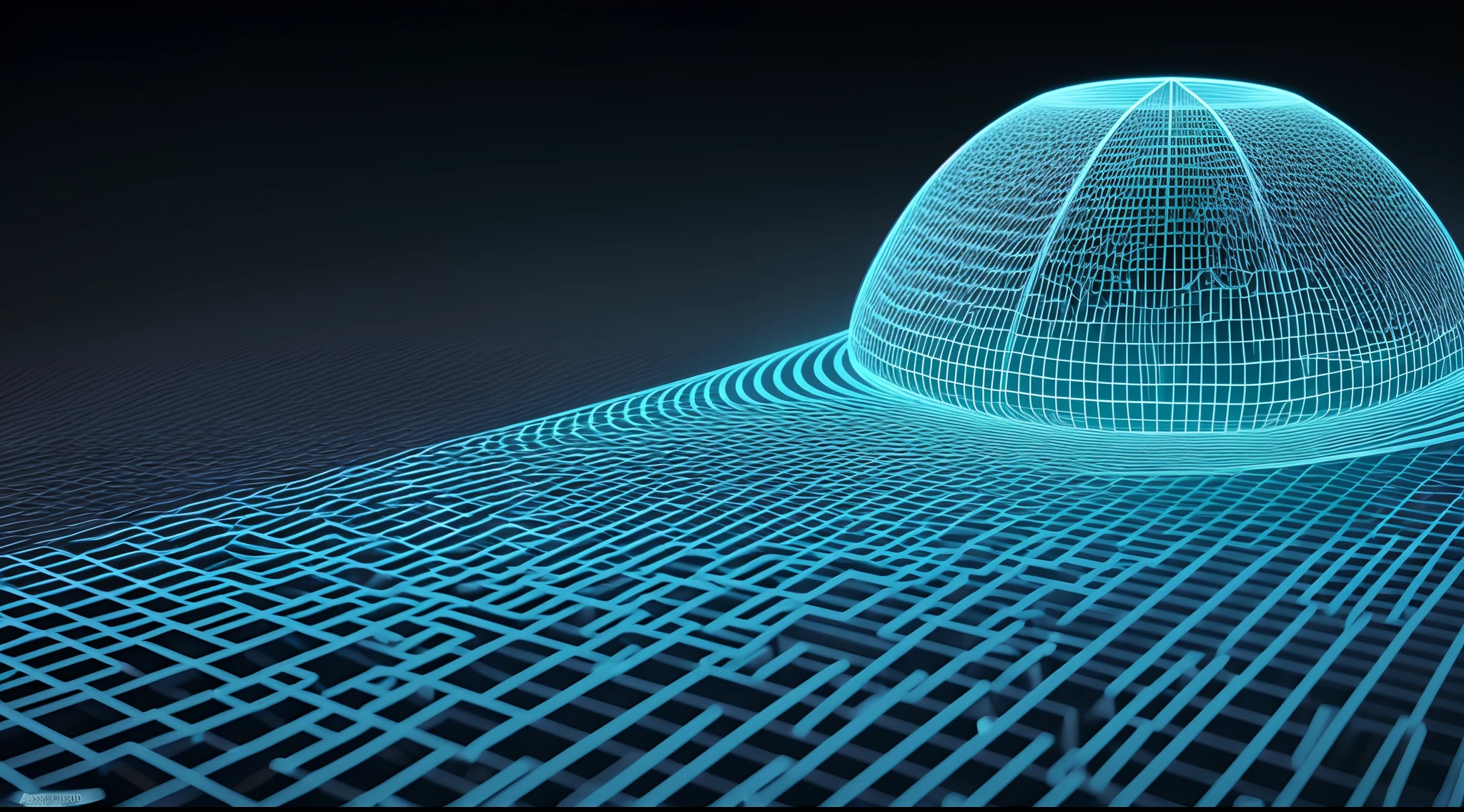 Engaging 3D visualization featuring stunning graphs、glinting