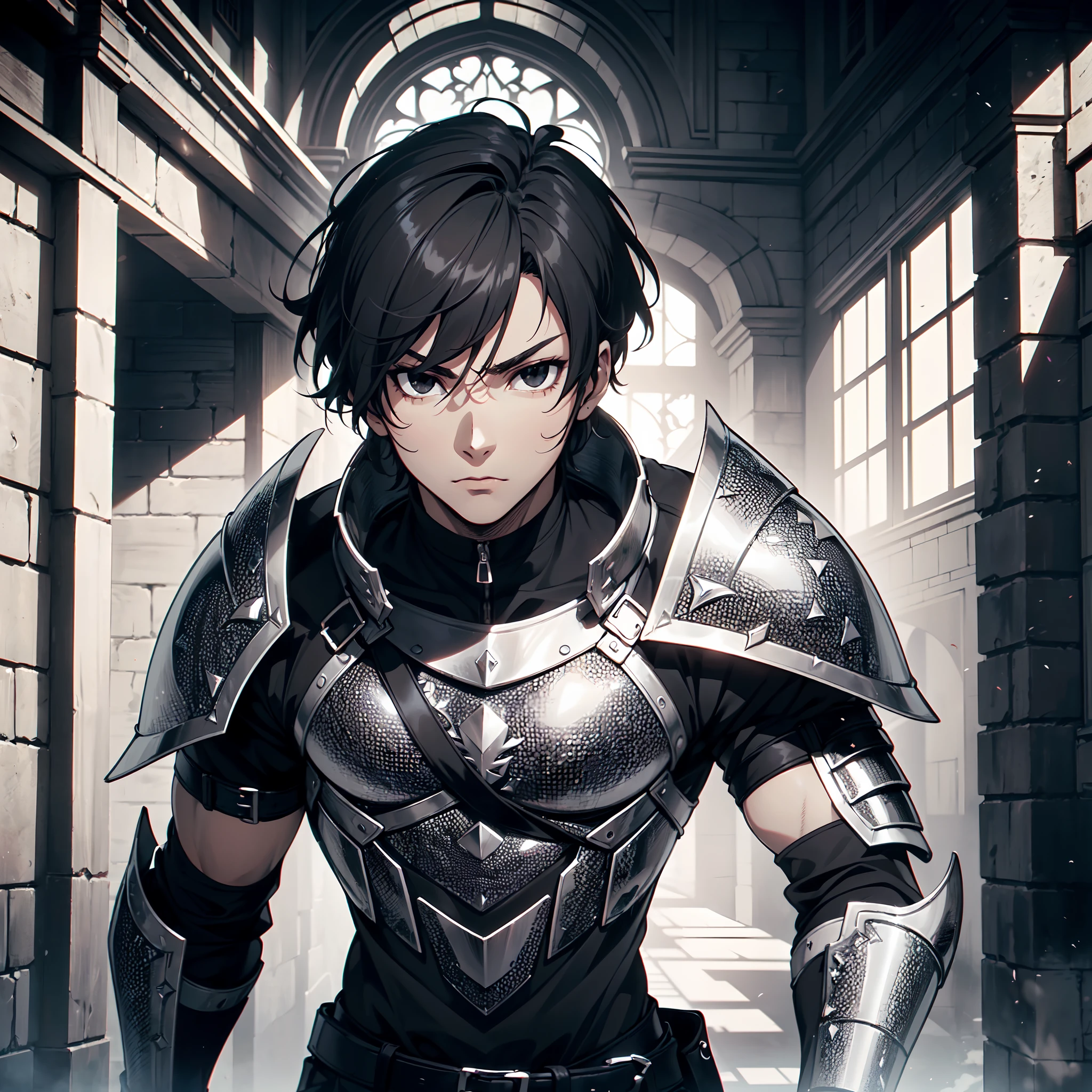 128K Ultra High Definition,
128K Ultra High Quality,
128K Ultra High Resolution,
Best Definition,
Best Quality,
Best Resolution,
Perfectly Detailed,
Perfectly Designed,
Extremely Detailed,
Extremely Designed,
Hyper Detailed,
Hyper Definition,
Hyper Quality,
Hyper Resolution,
Masterpiece,
(((Anime))),
Body Shot,
(((Boy))),
Handsome,
Muscular Body,
(((Black Short Hair))),
(((Black Eyes))),
(((Hyper Detailed & Perfectly Designed With Ultra High Quality Platinum Assassin Armor))),
(((Inside Of Medieval Royal Palace Background Scenery))),