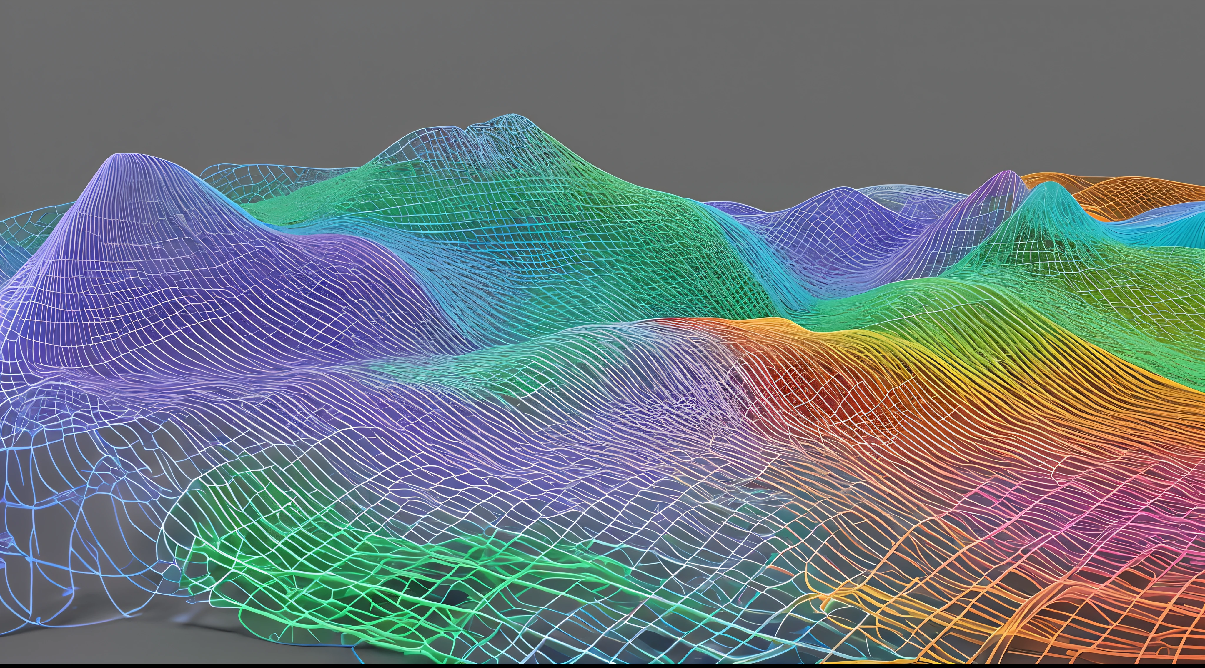Engaging 3D visualization featuring stunning graphs、glinting