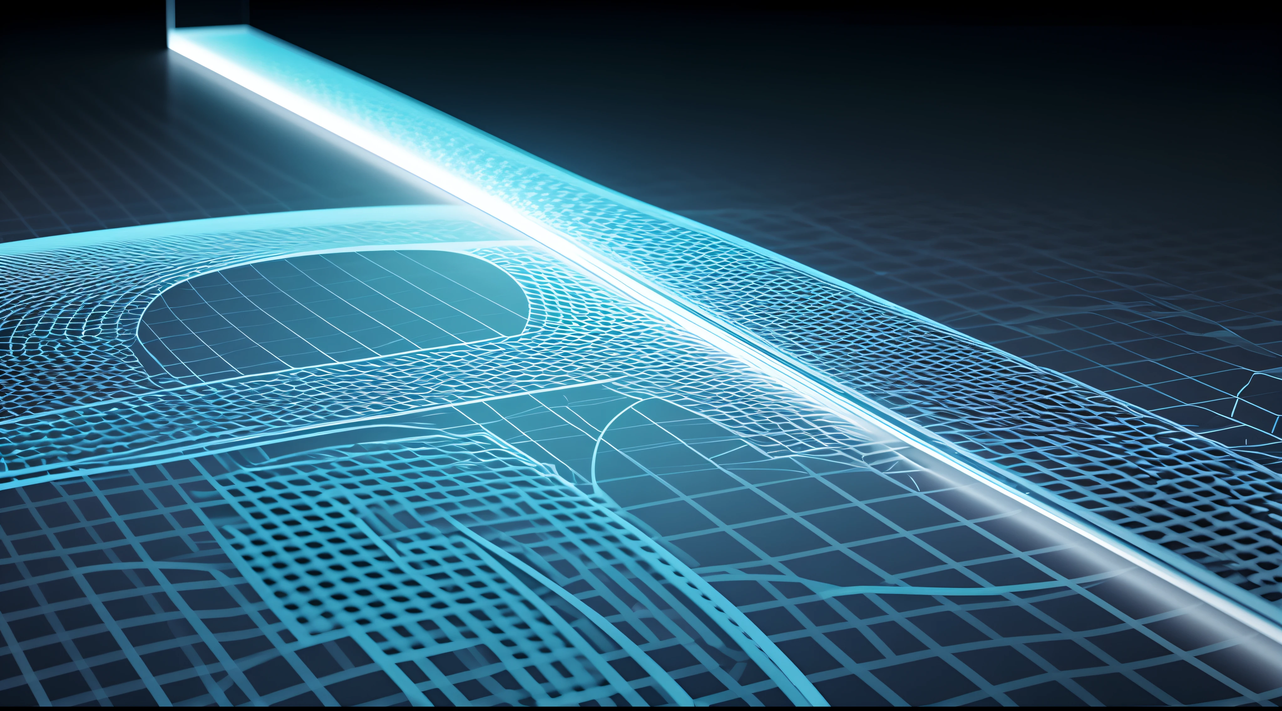 Engaging 3D visualization featuring stunning graphs、glinting
