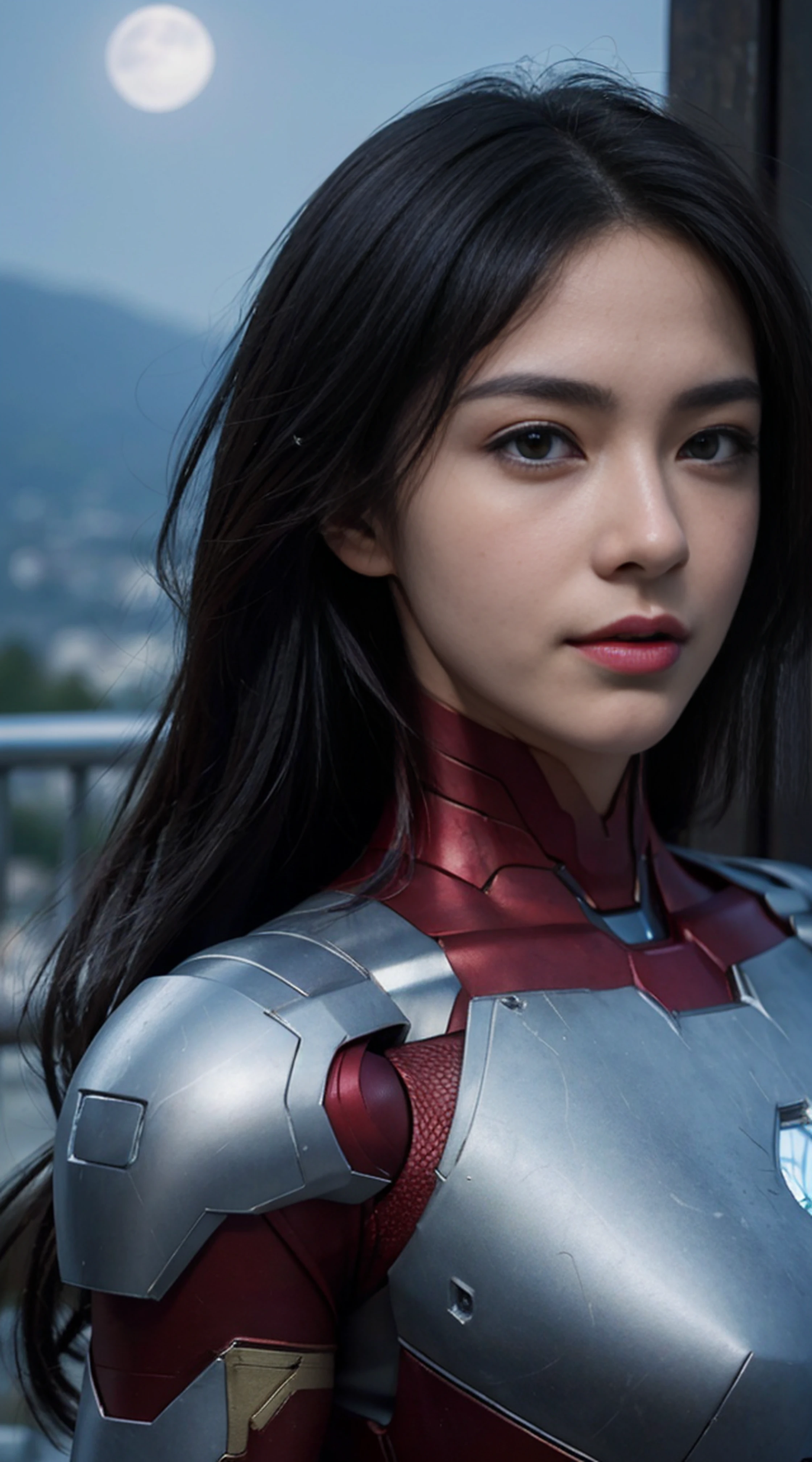 (1girl:1.3), solo,__body-parts__, official art, unity 8k wallpaper, ultra detailed, beautiful and aesthetic, beautiful, masterpiece, best quality, RAW, masterpiece, super fine photo,, best quality, super high Resolution, photorealistic, sunlight, full body portrait, stunningly beautiful,, dynamic pose, delicate face, vibrant eyes, (side view), she is wearing a futuristic Iron Man mech, red and gold, Highly detailed abandoned warehouse background, detailed face, detailed complex busy background, messy, gorgeous, milky, high detailed skin, realistic skin details, visible pores, sharp focus, volumetric fog, 8k uhd, dslr camera, High quality, film grain, fair skin, photorealism, lomography, sprawling metropolis in a futuristic dystopia, view from below, translucent