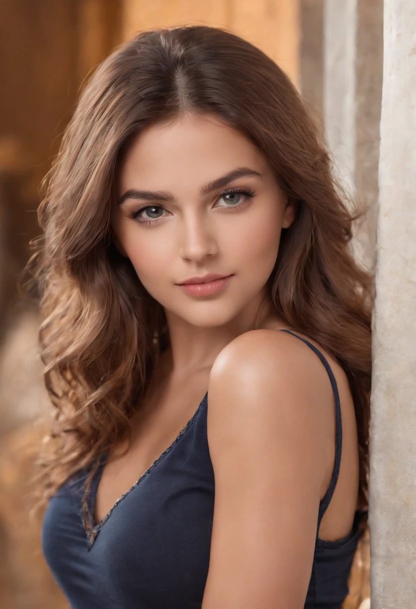 ((italian tanned skin, italian attractive 25 year old teen)), ((her beauty is undeniable)), ((excited cute face)), ((hyper detailed perfect eyes,)), ((cute pose)), ((tongue out)), ((seductive )), sexy, (( tight mesh black t-shirt, sexy long blue jeans)), (( long hair,)), (( skin)), ((standing, front view)), ((touching her own legs in a sexy pose)), ((indoor, pizzeria)), sharp focus cgi, photorealistic, high detail, realistic, masterpiece, absurdres, best quality, HDR, high quality, high-definition, extremely detailed, 8k wallpaper, intricate details, 8K uhd, Full-HD, (realistic photo:1.2), contrast, harsh lighting, cinematic lighting, natural lighting, hard light, backlighting, global illumination, ambient occlusion, medium breast 2.0