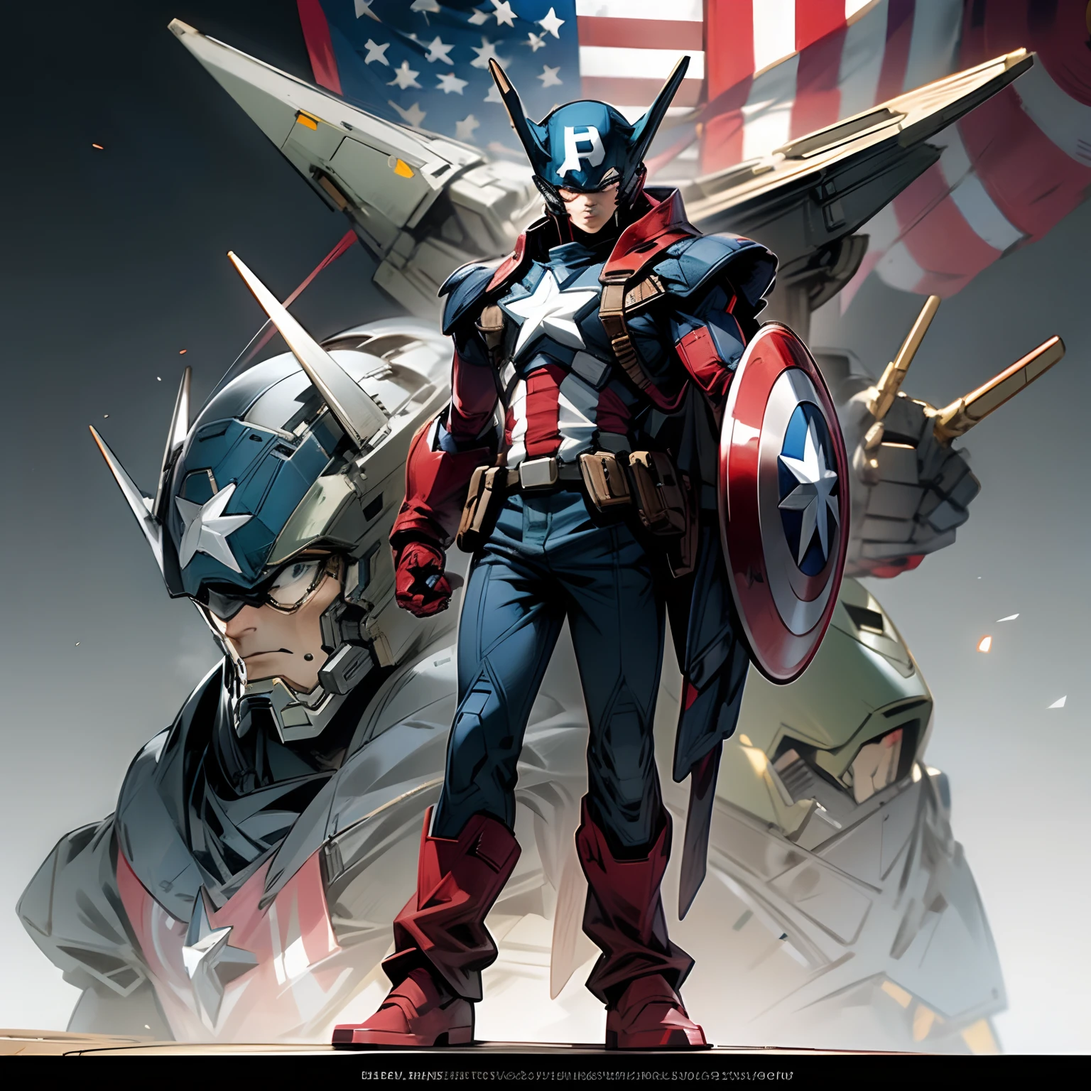 Captain America Gunpla