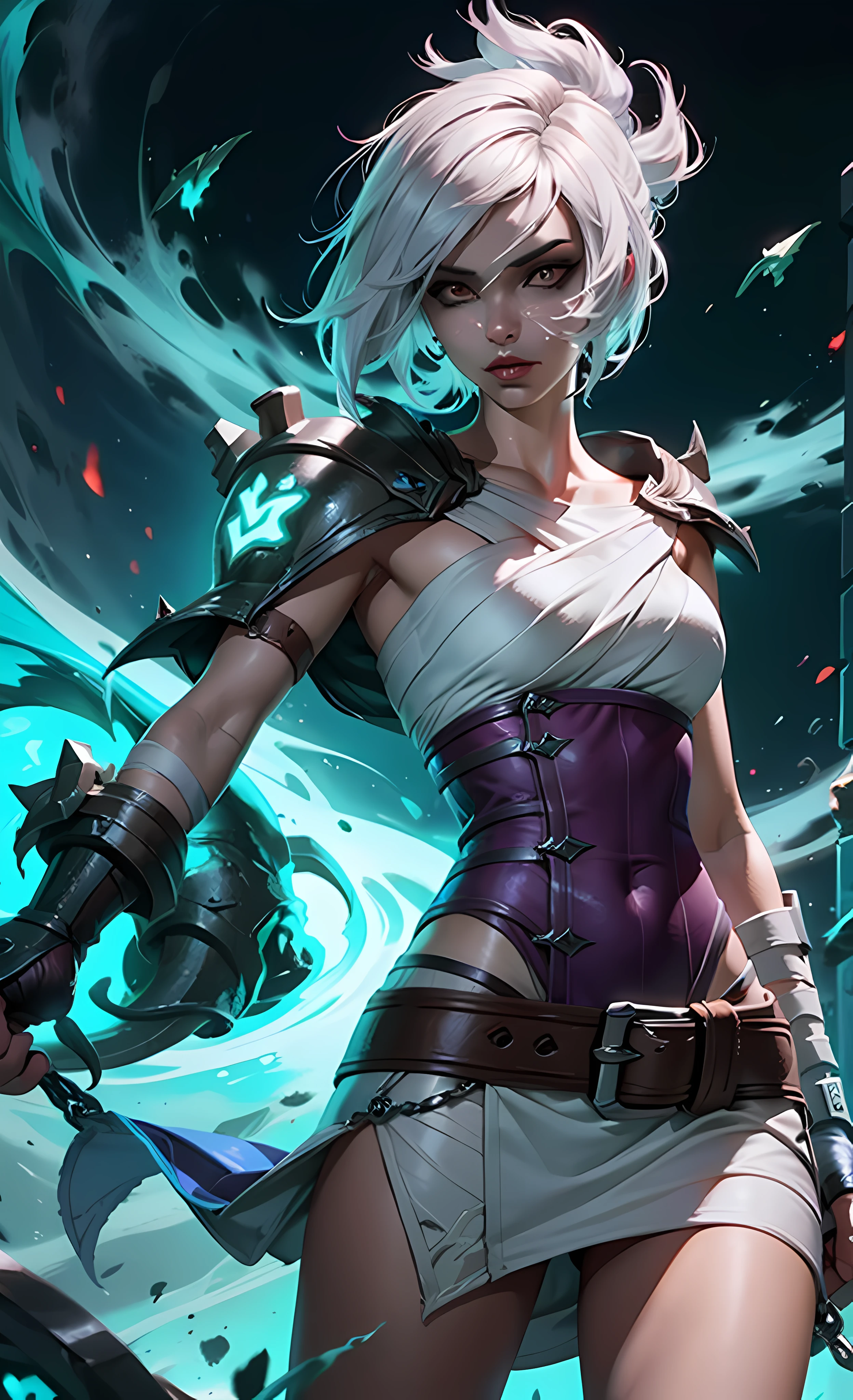 Psychedelic style, Персонаж игры League of Legends, riven, Metaverse, Detail,