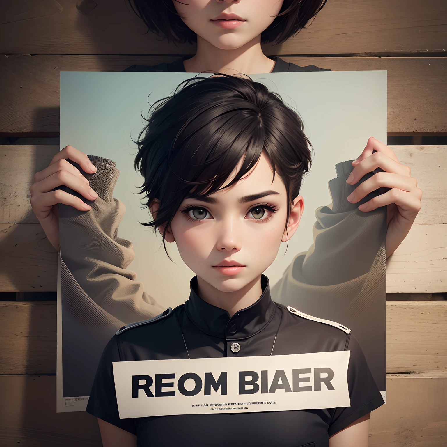 Haircut promotional poster