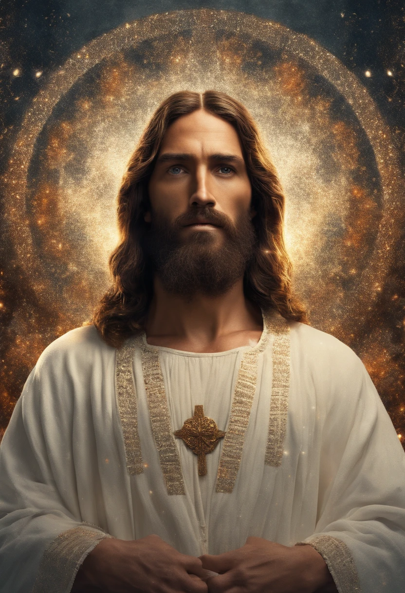 (symmetry),centered,a ((close)) up portrait,(Jesus),a very thin white prime man with long hair and a beard,wearing a long white robe,35mm,natural skin,clothes detail, 8k texture, 8k, insane details, intricate details, hyperdetailedhighly detailed,realistic,soft cinematic light,HDR,sharp focus, ((((cinematic look)))),intricate, elegant, highly detailed