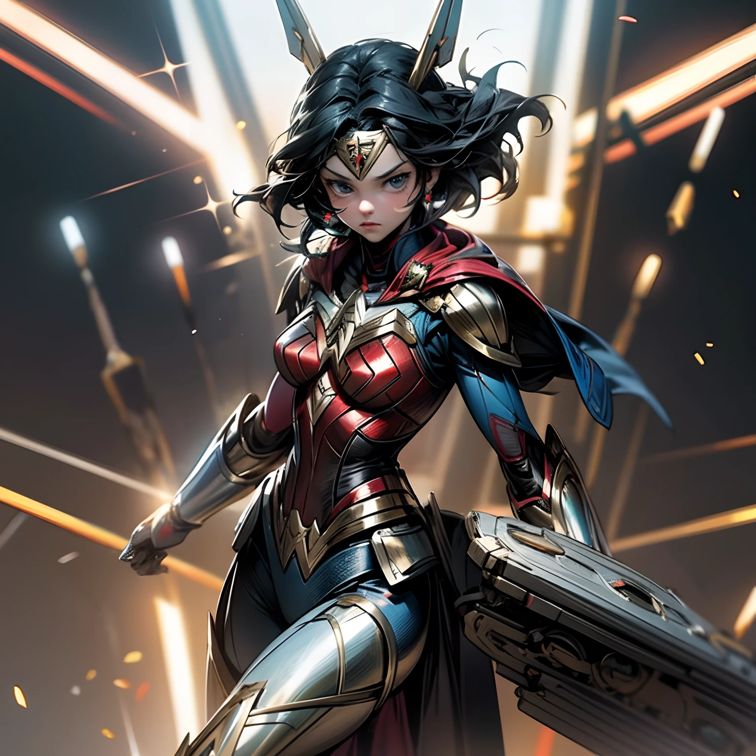 Wonder Woman Gunpla, from DCEU