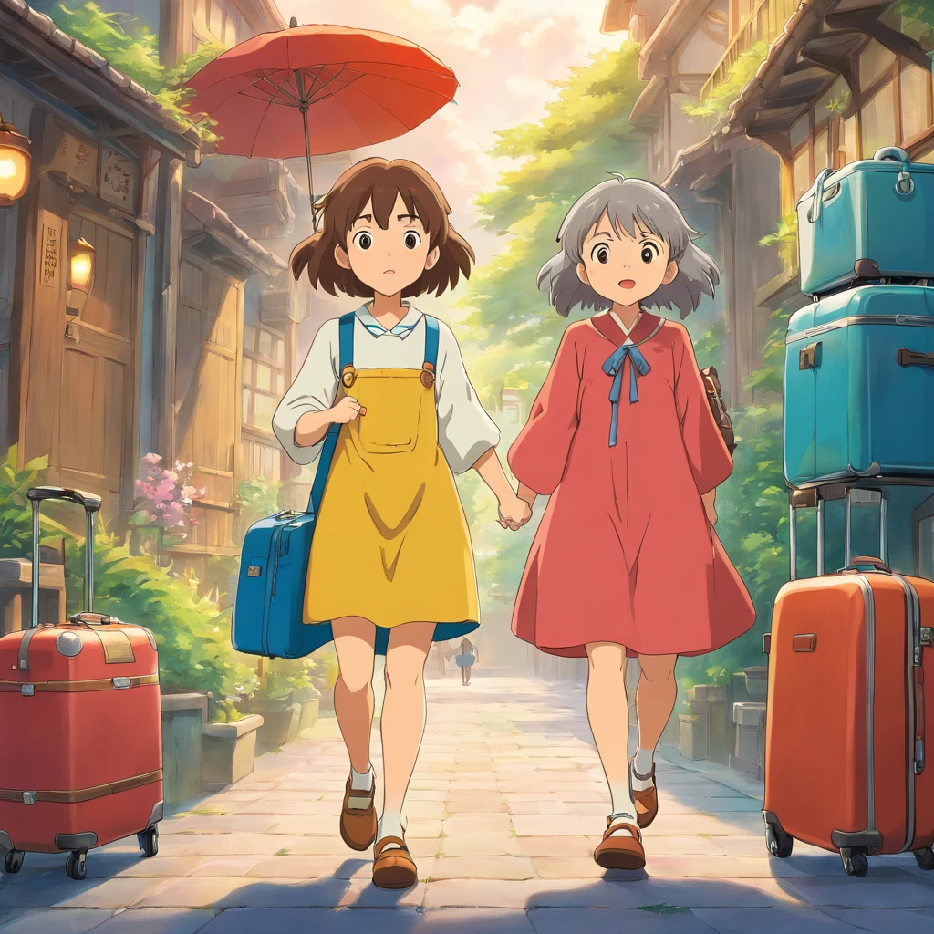 Years apart Two sister relationship Troublesome luggage