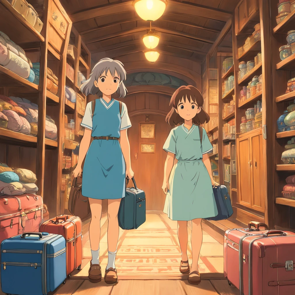 Years apart Two sister relationship Troublesome luggage