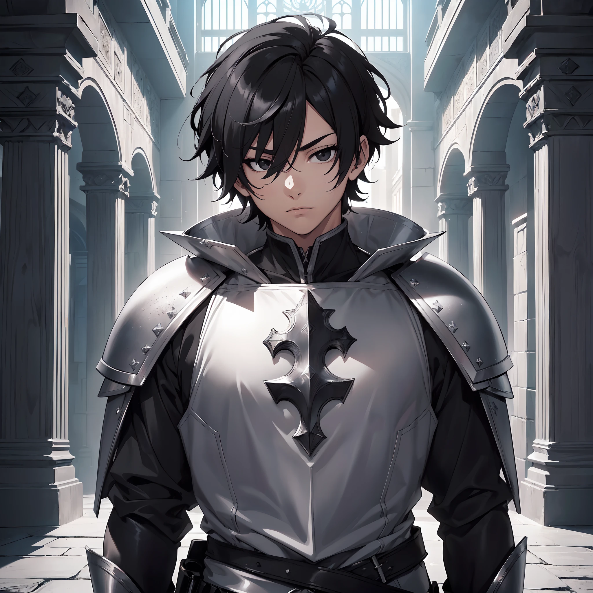 128K Ultra High Definition,
128K Ultra High Quality,
128K Ultra High Resolution,
Best Definition,
Best Quality,
Best Resolution,
Perfectly Detailed,
Perfectly Designed,
Extremely Detailed,
Extremely Designed,
Hyper Detailed,
Hyper Definition,
Hyper Quality,
Hyper Resolution,
Masterpiece,
(((Anime))),
Body Shot,
(((Boy))),
Handsome,
Muscular Body,
(((Black Short Hair))),
(((Black Eyes))),
(((Hyper Detailed & Perfectly Designed With Ultra High Quality Platinum Assassin Armor))),
(((Inside Of Medieval Royal Palace Background Scenery))),