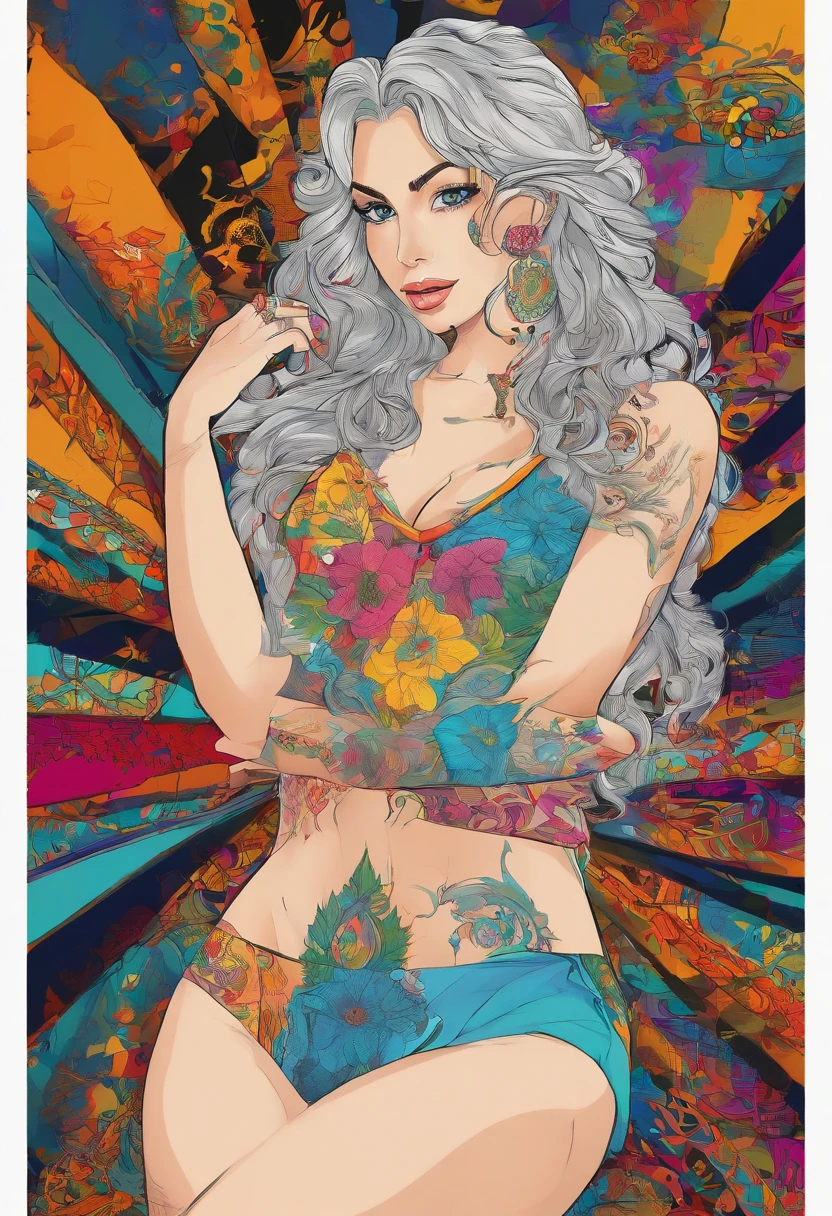 ((((((lealistic picture of  woman a lots of tattoos))))), (((naked MILF woman))), (((grey eyes))), ((((small )))), (high resolution realistic photography ), (((gorgeous white woman))), (((((black-curly-very long-hair))))), perfect eyes, high detailed, UHD 8k, ultra realistic, photorealistic, ((((64DD Breasts)))), realistic view photography, (((woman naked))), (((43YO))), (((huge-natural-breasts revealed))), gorgeous-Bulgarian-woman, very long socks, golden neckless, (((erotic dancer))), (((gorgeous body))), grey EYES, [high skin detail, detailed faces, freckles, skin texture, freckles, skin texture], [Realistic skin], ((((60 kg)))), ((((smooth skin)))), ((((perfect )))), ((((close to face and boobs)))), fireplace, yellow coach on background