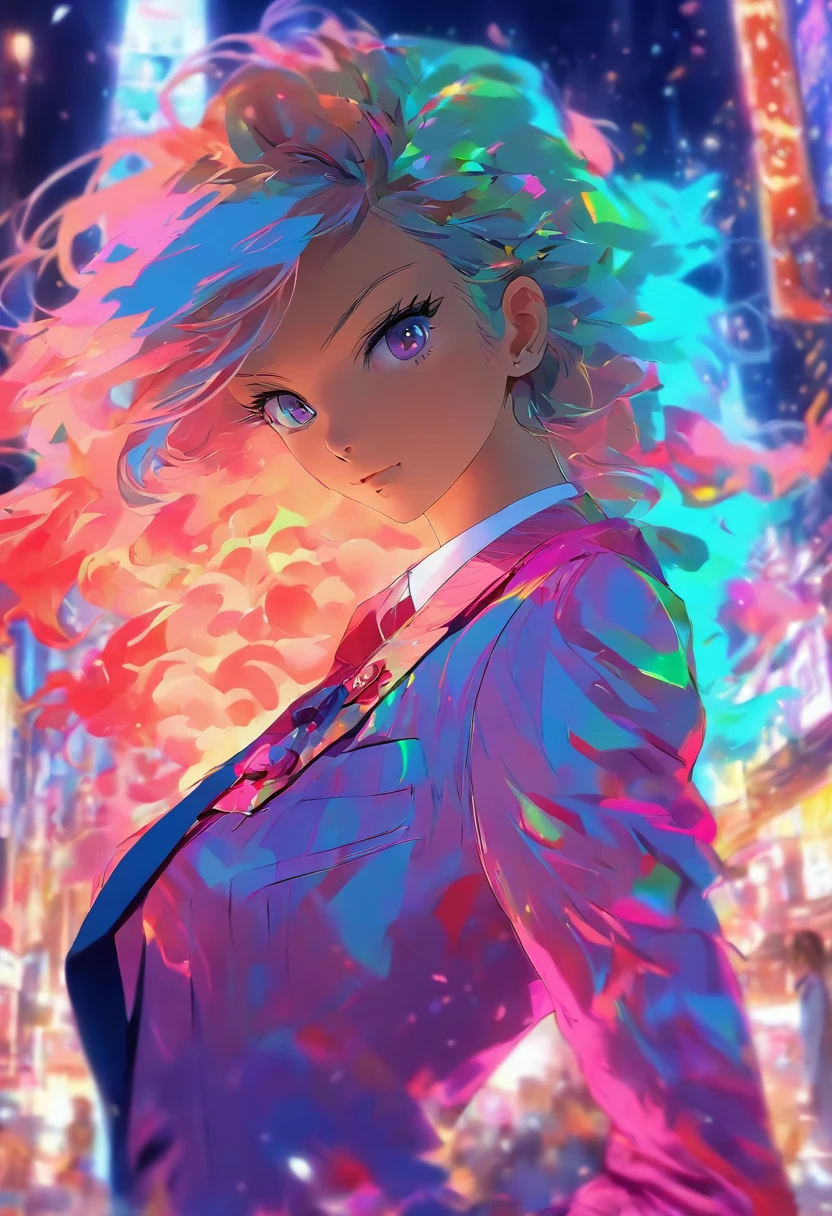 xxmixgirl ，A woman in a suit