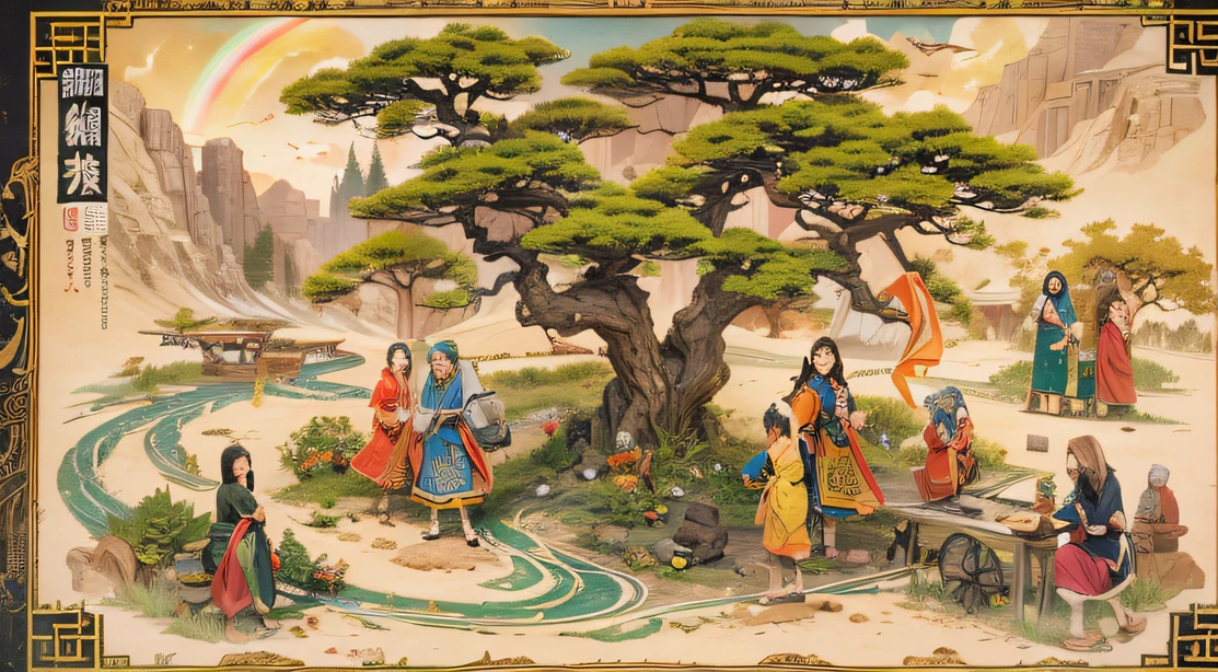 In order to obtain the oracle of destiny, The demon invaded the Aoba family,The leader of the demon clan personally went down to fight Ye Xingyun, But in the end, He was defeated by Ye Xingyun in one move, At the same time, King Qi, Jiang Shang, Come to Ningcheng,Finally recognized Ye Xingyun's father and son, And found that Ye Xingyun is a rare eight-vein missing constitution, This is extremely beneficial to cultivating the Jiang Family Ancestor Extreme Heavenly Dao Art, But it was when Ye Xingyun was taught by King Xiuwei of Qi,When it comes to improving your cultivation, The mysterious woman An Yun suddenly appeared, In order to get the Nine Heavens Goddess Diagram on Ye Xingyun's body。, She took it away with a valve technique, but accidentally got involved in the grudge between the demon and Ye Xingyun。(Rainbow ruins)Climb the streets(Doomsday Rainbow)eyes filled with angry,He clenched his fists,Rush up,Deliver a fatal blow to your opponent,full bodyesbian,Full Body Male Mage 32K(Masterpiece rainbow,Rainbow Ultra HD)Long flowing black hair,Campsite size,zydink, The wounded lined up in the streets(Doomsday ruins rainbow)Climb the streets, The scene of the explosion(Rainbow Doomsday Ruins), (Linen batik scarf), Angry fighting stance, looking at the ground, Batik linen bandana, Chinese python pattern long-sleeved garment, rainbowing(Abstract propylene splash:1.2), Dark clouds lightning background,Flour flies(realisticlying:1.4),Black color hair,Flour fluttering,rainbow background, A high resolution, the detail, RAW photogr, Sharp Re, Nikon D850 Film Stock Photo by Jefferies Lee 4 Kodak Portra 400 Camera F1.6 shots, Rich colors, ultra-realistic vivid textures, Dramatic lighting, Unreal Engine Art Station Trend, cinestir 800,Flowing black hair,(((rainbowing)))The wounded lined up in the streets(rainbowing)Climb the streets,