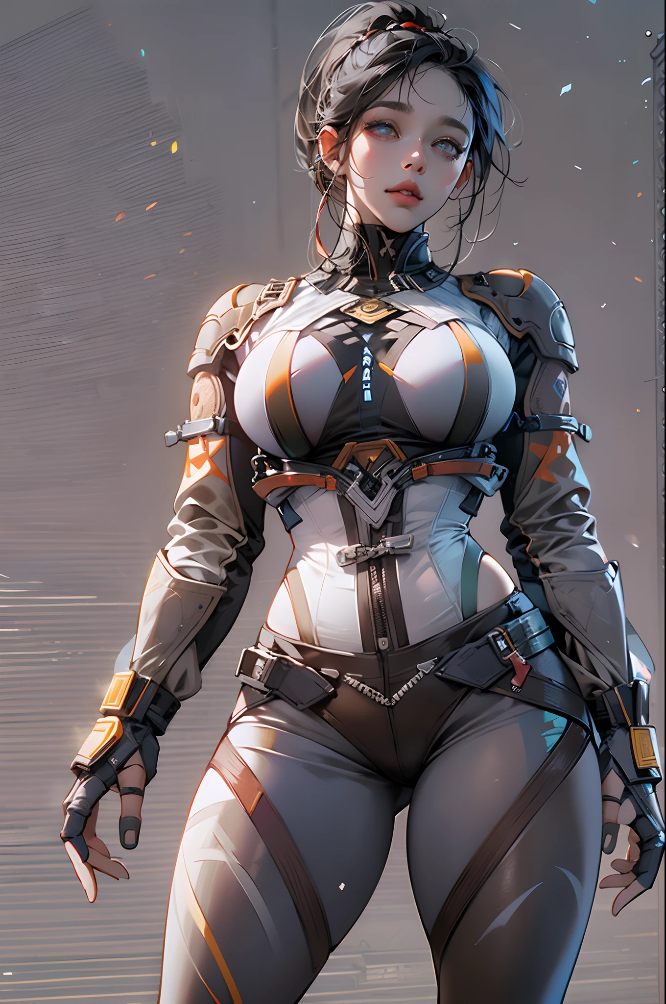 1个Giant Breast Girl, beautidful eyes,Red-faced,The lips are slightly open,full, Symmetrical breasts,Convex buttocks,Skinny sports shirt,White skinny yoga pants,Camel toes,The lines between the thighs are detailed,White sneakers,Black color hair,High ponytail,obi strip,Tattooed with,running track,parks,jungles,lakes,Close-up of chest,Buttocks close up, hdr(HighDynamicRange), Ray traching, NVIDIA RTX, Hyper-Resolution, Unreal 5, sub surface scattering, PBR textures, Post-processing, Anisotropic filtering, depth of fields ,Maximum clarity and sharpness, Many-Layer Textures, Albedo e mapas Speculares, Surface coloring, Accurate simulation of light-material interactions, rendering by octane, twotonelighting, Low ISO, White balance, trichotomy, largeaperture, 8K raw data, High-Efficiency Sub-Pixel, sub-pixel convolution, (Luminous Particle:1.4), {{tmasterpiece, best qualtiy, extremaly detailed cg, Unity 8k壁纸, 。.3D, cinmatic lighting, lens flare glow}},