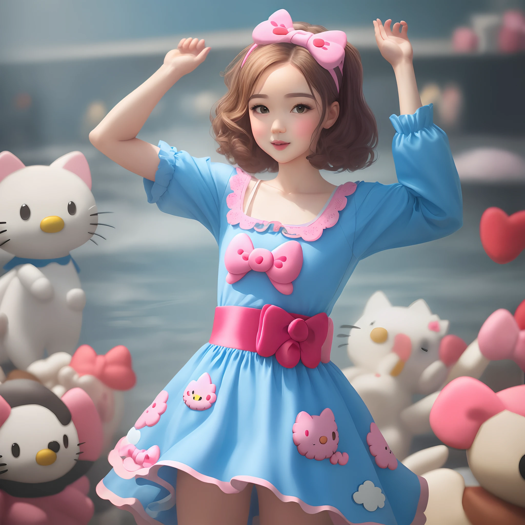 drake in hello kitty dress